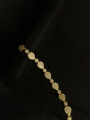 Crystal Cluster Link Bracelet