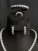 Pavé Ball Chain Set