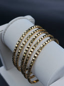 Panthère Grid Bangle Set